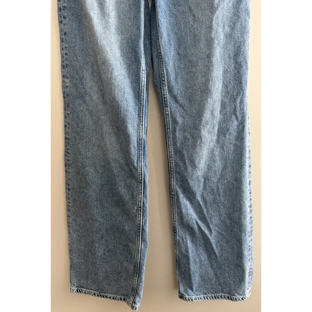 Free People We The Free Tinsley Baggy High Rise Straight Leg Jeans Women's 24